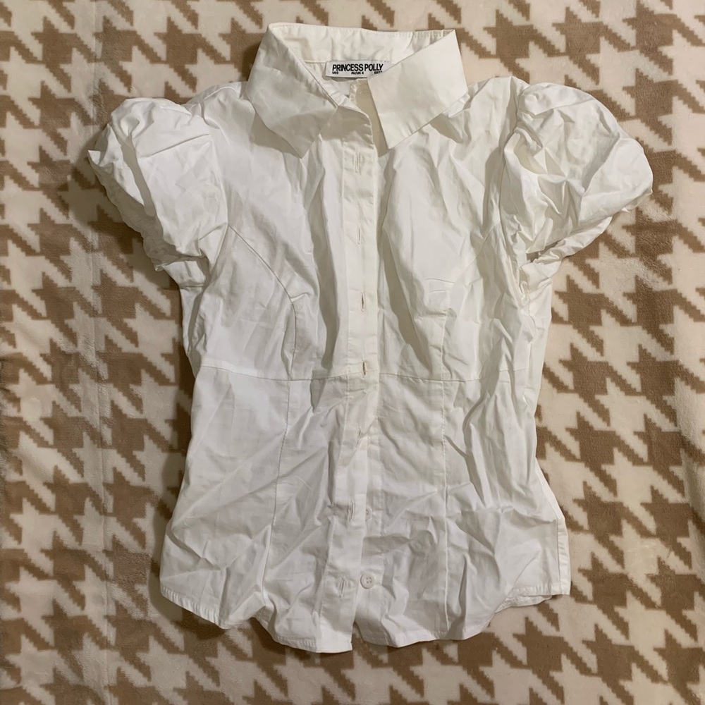 Princess Polly Crisp White Shirt